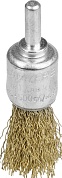 STAYER MAXClean 17 мм, витая латунированная стальная проволока, 0.3 мм, Щетка кистевая (35113-17)35113-17