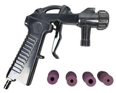 Пистолет пескоструйный для малых камер с форсунками 4шт T063M AE&TT063M