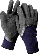 ЗУБР СИБИРЬ, размер S-M, перчатки утепленные, двухслойные, акриловые.11466-S