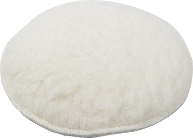 ЗУБР 150мм, натуральный мех, Полировальная насадка Профессионал (3596-150)3596-150