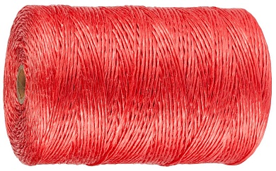 ЗУБР d 1,8 мм, 110 м, 1200 текс, 50 кгс, красный, полипропиленовый шпагат (50039-110)50039-110