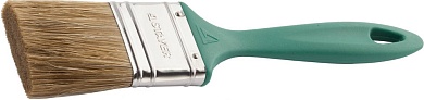 STAYER LASUR-EURO 50 мм, 2″ смешанная щетина, пластмассовая ручка, Плоская кисть (01081-50)01081-50