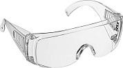 DEXX прозрачные, широкая монолинза с дополнительной боковой защитой и вентиляцией, открытого типа, защитные очки (11050)11050_z02