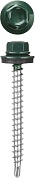 Саморезы СКД кровельные, RAL 6005 зеленый насыщенный, 29 х 4.8 мм, 2 500 шт, для деревянной обрешетки, STAYER30300-48-029-6005