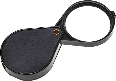 STAYER складная, 6 кратное увеличение, d 60 мм, карманная лупа (40521-60)40521-60
