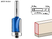ЗУБР 19x25.4мм, хвостовик 8мм, фреза кромочная с нижним подшипником28727-19-25.4
