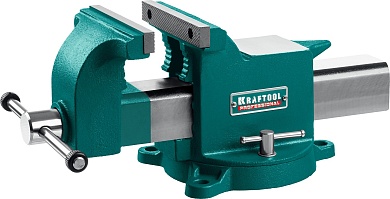 KRAFTOOL STEEL, 150 мм, Стальные слесарные тиски (32701-150)32701-150