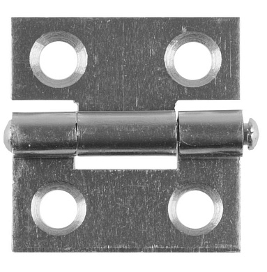 STAYER 25x24х1.0 мм, цвет белый цинк, карточная петля (37611-25-1)37611-25-1