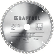 KRAFTOOL PRECISION 235х30мм 48Т, диск пильный по дереву36952-235-30