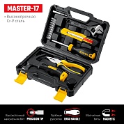 STAYER Master-17 17 предм., Универсальный набор инструмента для дома (2205-H17)2205-H17