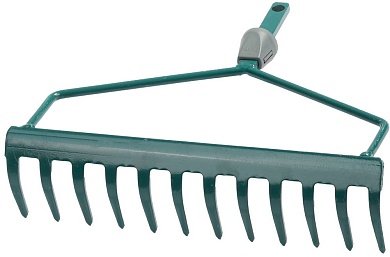 RACO Maxi 300 мм, 12 зубцов, с быстрозажимным механизмом, Изогнутые грабли (4230-53808)4230-53808