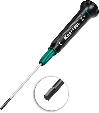 KRAFTOOL Precision HEX2.0, Отвертка для точных работ (25685-2.0)25685-2.0