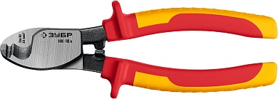 ЗУБР НК-16В d 9мм 165мм 1000В, Диэлектрический кабелерез, Профессионал (23344-16V)23344-16V