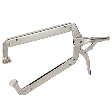 Клещи фиксирующие С-образные с поворотным зажимом 280мм CR-V проф WP231067 WORKPROWP231067