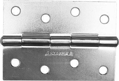 STAYER 100x70х1.8 мм, цвет белый цинк, карточная петля (37611-100-1)37611-100-1