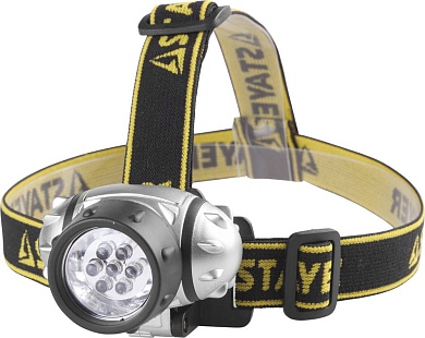 STAYER 7LED 3хAAA Налобный фонарьTOPLight (56572)56572