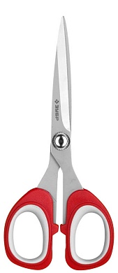 ЗУБР 175 мм, двухкомпонентные ручки, хозяйственные ножницы (40441-17)40441-17