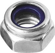 ЗУБР DIN 985 кл. пр. 6, M5, самостопорящаяся гайка с нейлоновым кольцом, цинк, 5 кг (303580-05)303580-05