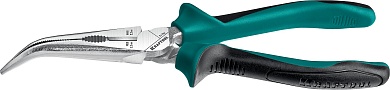 KRAFTOOL 200 мм, Изогнутые тонкогубцы (22011-4-20)22011-4-20_z01