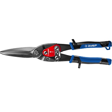 ЗУБР 300 мм, Прямые удлинённые ножницы по металлу, Профессионал (23130-SL)23130-SL
