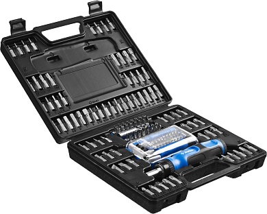 ЗУБР 129 предм., Реверсивная отвертка с насадками (25237-H129)25237-H129