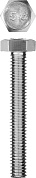 ЗУБР ГОСТ 7798-70, M6 x 40 мм, кл. пр. 5.8, болт оцинкованный, 5 шт (303086-06-040)303086-06-040