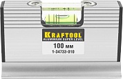 KRAFTOOL ACU-VIEW, 4 в 1, 100 мм, Компактный уровень (1-34733-010)1-34733-010