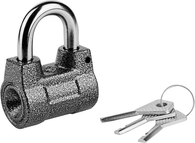 ВС2-4А57 мм, дисковый механизм секрета, навесной замок (37220-4)37220-4