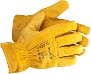 ЗУБР р.XL, рабочие с подкладкой, спилковые перчатки (1135-XL)1135-XL