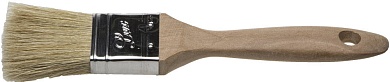 STAYER UNIVERSAL-lux 38 мм, 1,5″ светлая натуральная щетина, деревянная ручка, Плоская кисть (01053-038)01053-038