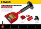 STAYER Red Force, 100х230 мм, Зубило-конопатка с протектором (2129)