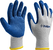 ЗУБР ЗАХВАТ, текстурированное покрытие, размер S-M, перчатки с нитриловым обливом, Профессионал (11457-S)11457-S