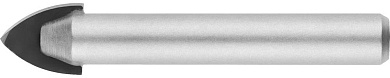 STAYER 14 мм, 2х кромка, цилиндр хвостовик, Сверло по стеклу и кафелю (2986-14)2986-14