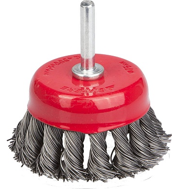 STAYER 75 мм, жгутированная стальная проволока, 0.5 мм, Щетка кистевая, PROFESSIONAL (35118-075)35118-075_z01