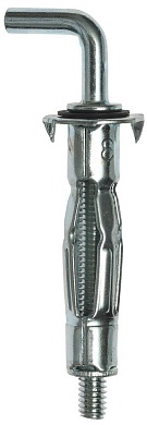 ЗУБР МОЛЛИ М4х32х13 мм, анкер с крюком для пустотелых конструкций, 150 шт (4-302492-04-032)4-302492-04-032