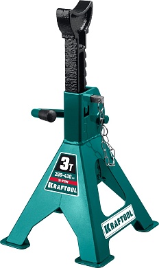 KRAFTOOL S-PIN, 3т, 280-430 мм, Усиленная страховочная подставка со штифтом (43465-3)43465-3