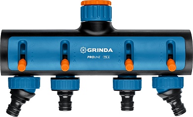 GRINDA TS-4, 3/4″-1″, четырехканальный, с внутренней резьбой, поливочные распределители, PROLine (8-426313)8-426313_z02