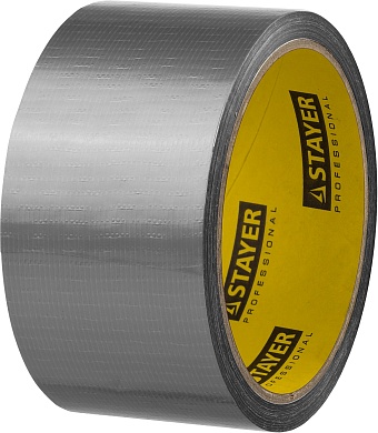 STAYER 48 мм, 10 м, серебристая, Армированная лента, PROFESSIONAL (12080-50-10)12080-50-10