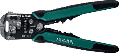 KRAFTOOL TK-8 0.05-8мм2, Автоматический стриппер (22637)22637