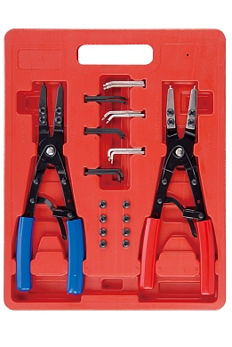 Съемник стопорных колец 2шт со сменными носами 10" TA-H1036 AE&TTA-H1036