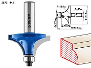 ЗУБР 44,5x22мм, радиус 16мм, фреза кромочная калевочная №128701-44.5