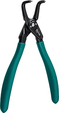 KRAFTOOL 180 мм, изогнутые губки, внутренний, Съемник стопорных колец (22812-2)22812-2