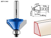 ЗУБР 34,9x16мм, фреза кромочная калевочная(фасочная) №928711-34.9
