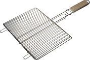 GRINDA Barbecue 300х225 мм, нержавеющая сталь, плоская решетка-гриль (424733)424733