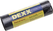DEXX 60 л, 20 шт, чёрные, мусорные мешки (39150-60)39150-60