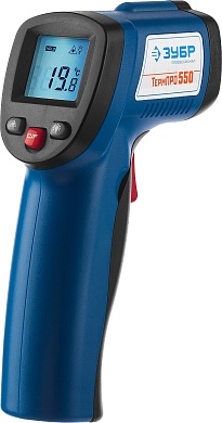 ЗУБР ТермПро-550 -30°+550°с, Инфракрасный пирометр, Профессионал (45723-550)45723-550