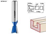 ЗУБР 9.5x10мм, угол 9°, фреза пазовая фасонная ″Ласточкин Хвост″28748-9.5