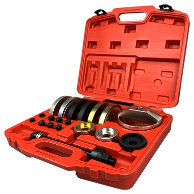 Инструменты для замены колесного подшипника ступичного узла диаметром 62, 66, 72 мм (19 предметов) TA-D1082 AE&TTA-D1082