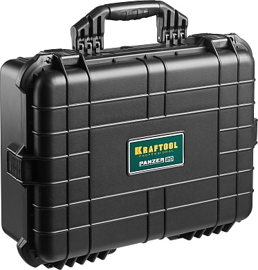 KRAFTOOL PANZER-20, IP55, 510 х 400 х 188 мм, (20″), Ударопрочный пластиковый ящик (38251-20)38251-20