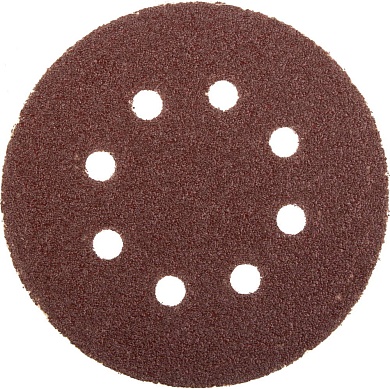Круг STAYER ″PROFI″ из абразивной бумаги на велкро основе, 8 отв., P40, 125мм, 5шт3580-125-040